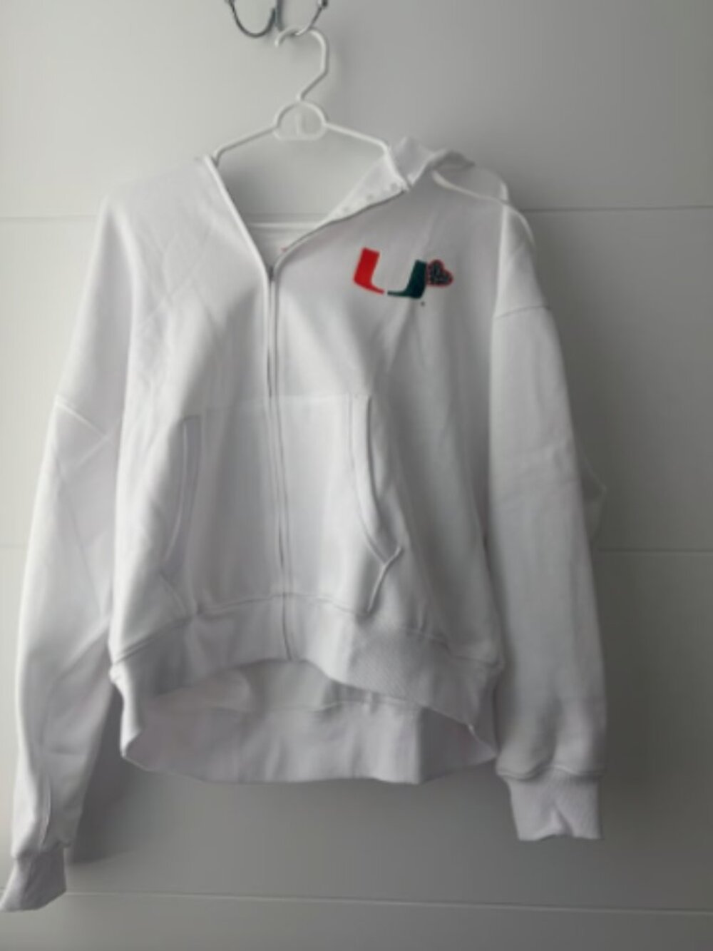 Pink Campus Fleece™ Bling Full-Zip Hoodie